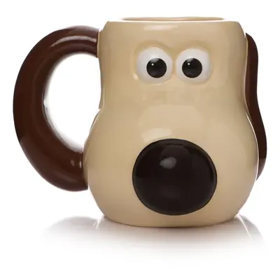 Aardman Wallace and Gromit Shaped Mug - Gromit