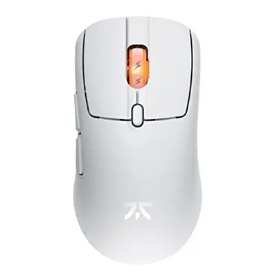 Fnatic BOLT White Wireless Gaming Mouse - Pixart Sensor, 69g, WiFi & Bluetooth Battery Life 110-