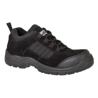 (5 UK, Black) Portwest Mens Trouper Cow Suede Compositelite Safety Shoes