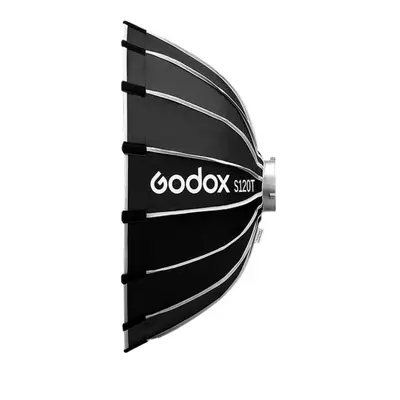 (black, 120cm) Godox S120t 120cm/47.2in Quick Release Umbrella Softbox Professional Foldable Sof