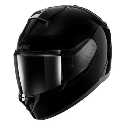 (L) Shark Ridill Full Face Helmet Blank Gloss Black