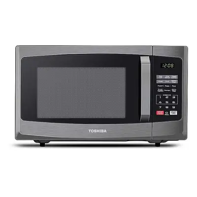 800w 23L Microwave Oven with Digital Display, Auto Defrost, One-touch Express Cook with Pre-Prog