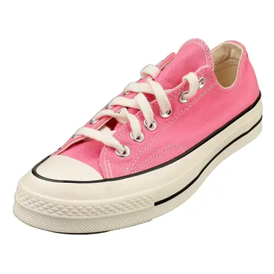 (8) Converse Chuck Ox Unisex Fashion Trainers in Pink White