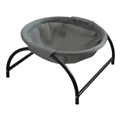 (Grey) Pet Bed Cat Dog Kennel Detachable Washable Hammock Comfortable Breathable Pet Kennel