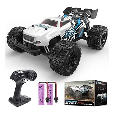 Remote Control Cars Monster Truck W/ Batteries for Min Play, All-Terrain 2.4GHz RTR Rock Crawler