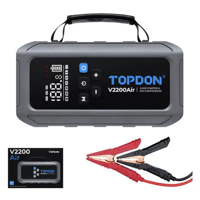 Topdon V2200AIR Jump Starter and Air Compressor