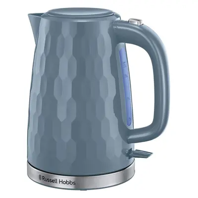 Russell Hobbs Cordless Electric Kettle - Contemporary Honeycomb Design with Fast Boil, Boil Dry 