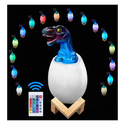 Ranpo 3D Night Light Dinosaur Toys For Kids LED Night Lights Remote Pat Touch Control Colors