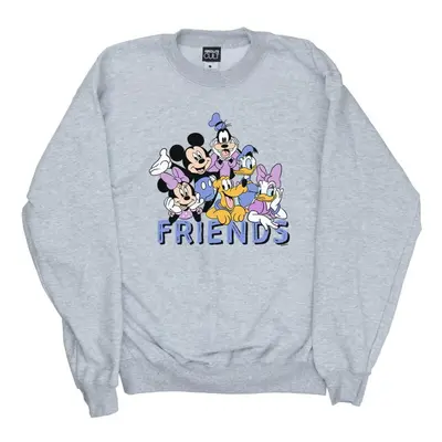 (3XL, Sports Grey) Disney Mens Classic Friends Sweatshirt