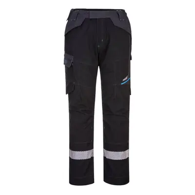 (32R, Black) Portwest Mens WX3 Flame Resistant Work Trousers