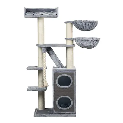 RHRQuality Cat Tree Cat Penthouse PLUS Light Grey