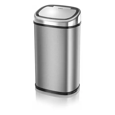 Tower 58L Square Sensor Bin S/Steel