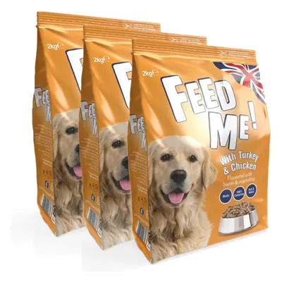 HiLife FEED ME! - Complete Dry Dog Food - Turkey Chicken Bacon Vegetables - Soft Moist & Meaty, 