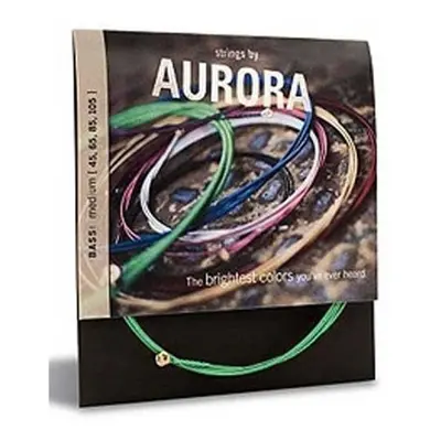 Aurora NITRO.ORG.50-110 Standard Gauge Bass Guitar Strings, Nitro Orange