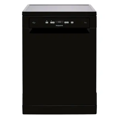 Hotpoint HFC3C26WCBUK Standard Dishwasher - Black