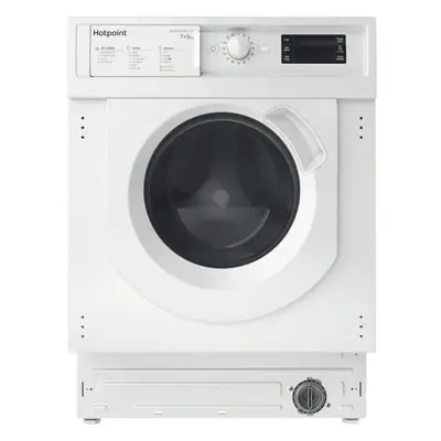 Hotpoint BI WDHG UK N Integrated Washer Dryer - 7kg - rpm - White - BIWDHG75148UKN