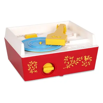 Fisher-Price Classics Music Box Record Player, Baby Musical Toy, Baby Interactive Toy with Songs