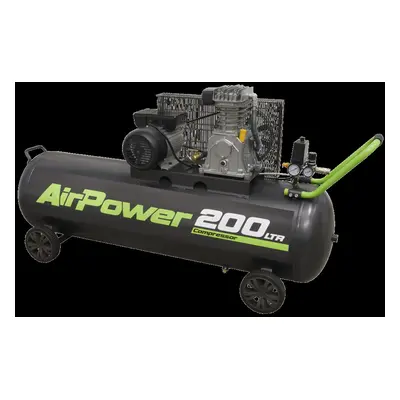 Air Compressor 200L Belt Drive 3hp