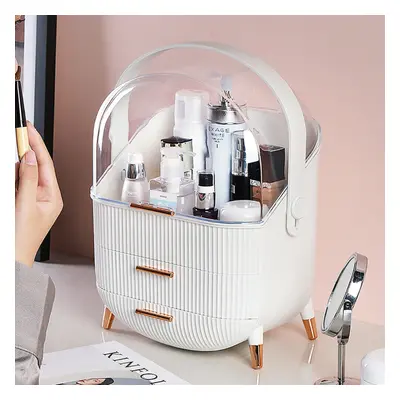 White Makeup Storage Luxury High Quality Beauty Vanity Desktop Best