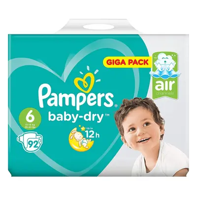 Pampers Diapers Baby-Dry Pants, 2.76 kg