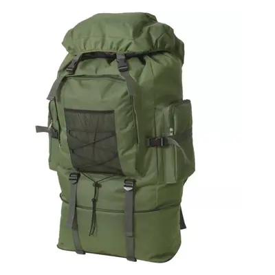 Army Military Style Backpack Rucksack Travel Hiking Camping Bag 100 Green