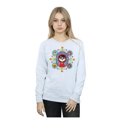 (S, Heather Grey) Disney Womens/Ladies Coco Remember Me Sweatshirt