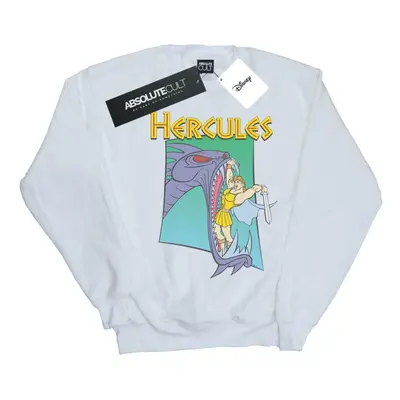 (3XL, White) Disney Mens Hercules Hydra Fight Sweatshirt