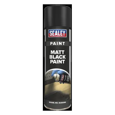 Black Matt Paint 500ml Pack of