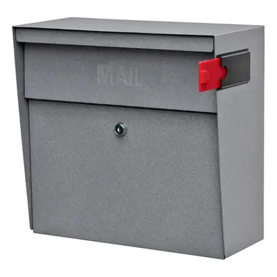 Mail Boss Metro Locking Security Wall Mount Mailbox Granite Medium