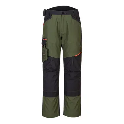 (46R, Olive Green) Portwest Mens WX3 Work Trousers