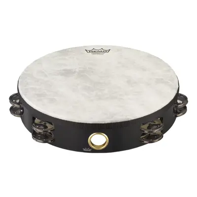 Remo TA-5210-70 Fiberskyn Tambourine - Quadura Black 10""