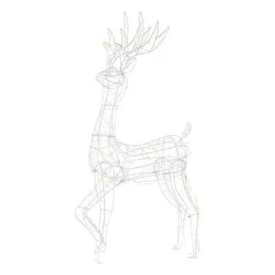 Outdoor LED Decoration Reindeer cm Silver HELLA