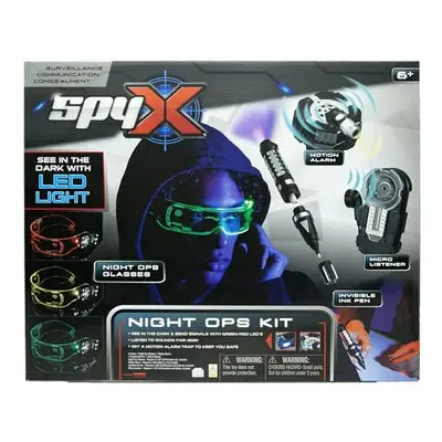 Night Ops Kit for Kids - Piece Set for Spy Missions in the Dark - Includes Night Ops Glasses, In