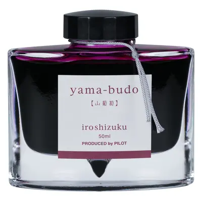 PILOT Iroshizuku Bottled Fountain Pen Ink Yama-Budo Crimson Glory Vine (Purple Red) 50ml Bottle 