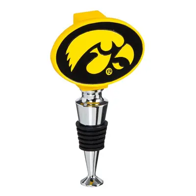 Team Sports America University of Iowa Hand-Painted Team Logo Bottle