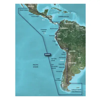 Garmin BlueChart® g3 Vision® HD - VSA002R - South America West Coast - microSD™/SD™