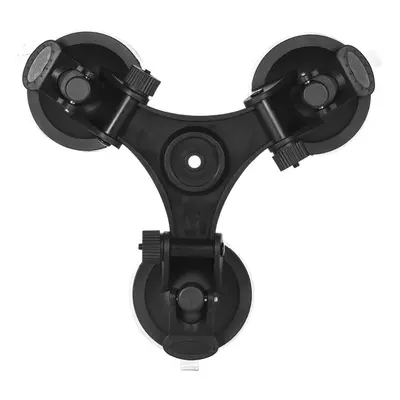 Sports Camera Triple Suction Cup Mount Sucker for GroPro Hero 5/4/3+/3 Yi with Tripod Adapter Ac