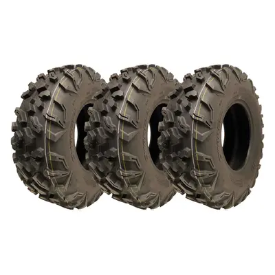 27x9.00-12 ATV Tyres 8ply 225/80-12 P0358 OBOR Cypress 71J Road Legal (Set of 3)