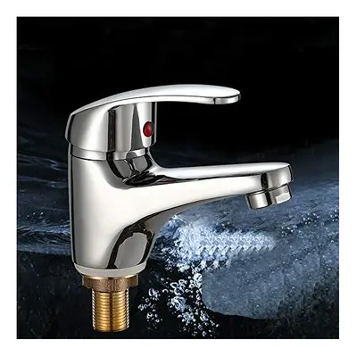 Modern Bathroom Cold and Hot Water Sink Cloakroom Basin Monobloc Basin Mixer Tap, Monobloc Basin