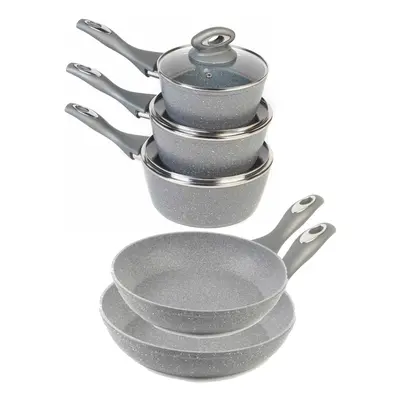 Pan Piece Pan Set Marblestone Collection 20cm and 24cm Frying Pan