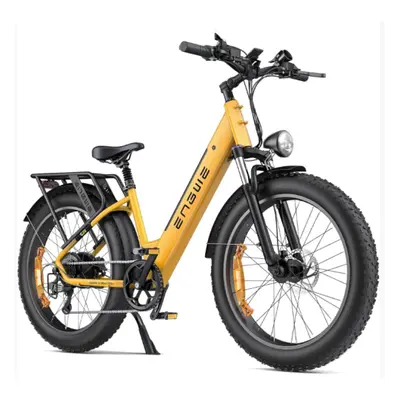 (Yellow) ENGWE E26 ST Electric Bike 26x4 Fat Tires 48V 16Ah