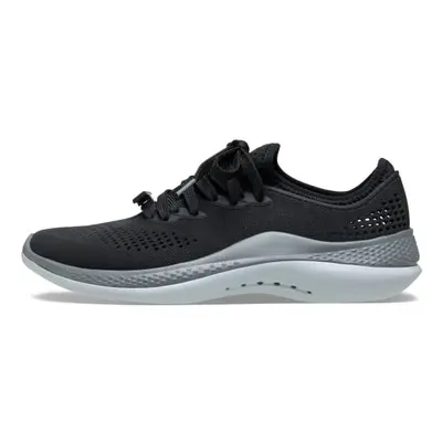 crocs Womens LiteRide Pacer Sneakers BlackSlate grey