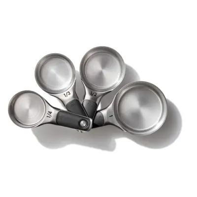 OXO Good Grips Piece Stainless Steel Measuring Cups with Magnetic Snaps