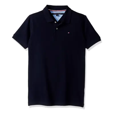 Tommy Hilfiger Boys Short Sleeve Ivy Polo Shirt Master Navy