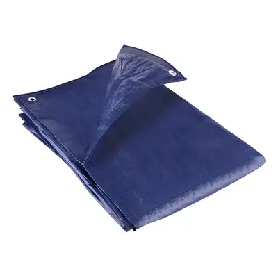 (9M x 14M) Groundmaster 80Gsm Economy Blue Durable Waterproof Groundsheet Cover Tarpaulin