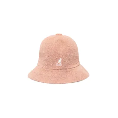 (L) Kangol Bermuda Casual Bucket Hat Terry Towelling Cap - Dusty Rose