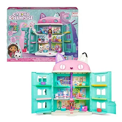 Gabby?s Dollhouse, Purrfect Dollhouse with Toy Figures, Furniture Pieces, Accessories, Deliverie