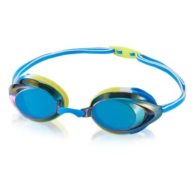 Speedo Unisex-child Swim Goggles Vanquisher 2.0 Junior Mirrored Blue