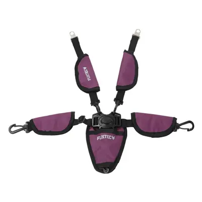 (Purple) FUXTEC safety belt - points - for folding wagon