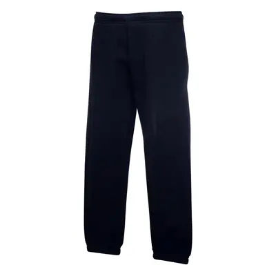 (5-6, Deep Navy) Fruit Of The Loom Kids Unisex Premium 70/30 Jog Pants / Jogging Bottoms (Pack o